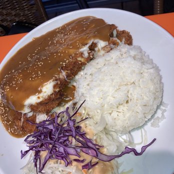 The Sweet Sap - Curry Chicken Katsu with Rice - New American Near Me - Flushing, New York The Sweet Sap - Curry Chicken Katsu with Rice - New American Near Me - Flushing, New York