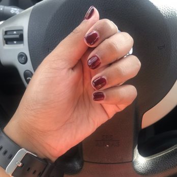 Lavish Nail Bar - Gel Opi: I've got the blues for red (100 in their number system) - Nail Salons Near Me - Miramar, Florida