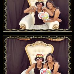 Smile321 PhotoBooths - Custom Backdrop to match your theme