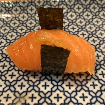 Douska - Salmon (Sakana set) - Sushi Bars Near Me - New York, New York Douska - Salmon (Sakana set) - Sushi Bars Near Me - New York, New York