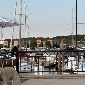 Sonny's Pizzeria - View of marina from our table - Pizza Near Me - Sturgeon Bay, Wisconsin Sonny's Pizzeria - View of marina from our table - Pizza Near Me - Sturgeon Bay, Wisconsin