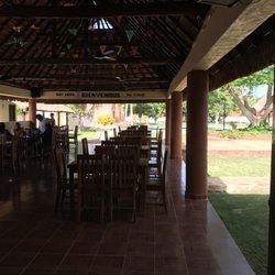 La Finca Puuc - The patio area