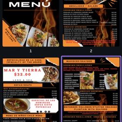 Restaurante La Pared - Menu