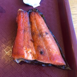 Salmon from the salmon salad. $21 for a piece of fish that is rotten.