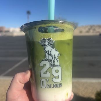 29 O'Clock - Love You So Matcha Drink - Coffee & Tea Near Me - Twentynine Palms, California