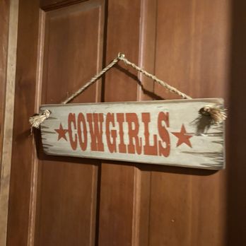 Julian Cafe - Bathroom signs for the ladies - Bakeries Near Me - Julian, California