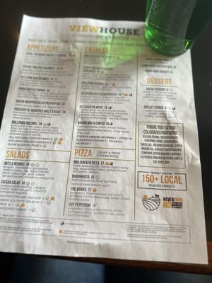 Menu photo 3 ViewHouse Ballpark Denver, CO