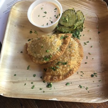 Cured - Boudin Empanadas - Cocktail Bars Near Me - San Antonio, Texas