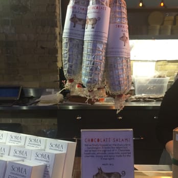 Soma Chocolatemaker - Chocolate Salami - Chocolatiers & Shops Near Me - Toronto, Ontario