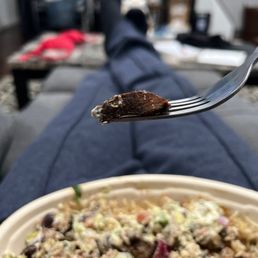 a plate of food