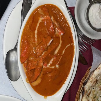 Taj Mahal Grill - Chicken Makhani Butter Chicken Curry - Indian Near Me - Kennesaw, Georgia
