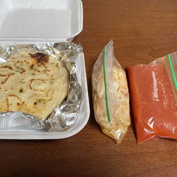 Restaurante El Salvador - carryout: pupusas w/ curtido & salsa roja - Latin American Near Me - Concord, California Restaurante El Salvador - carryout: pupusas w/ curtido & salsa roja - Latin American Near Me - Concord, California