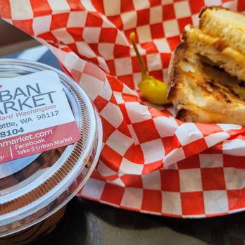 Take 5 Urban Market - Chocolate Mousse ($7.75) & Grilled Cheese ($8.95), before tax & tip (6/1/25) - Delis Near Me - Seattle, Washington Take 5 Urban Market - Chocolate Mousse ($7.75) & Grilled Cheese ($8.95), before tax & tip (6/1/25) - Delis Near Me - Seattle, Washington