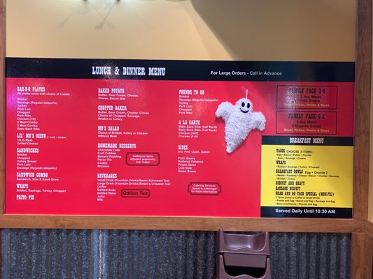 Menu photo 6 Smokey Mo's BBQ San Antonio, TX
