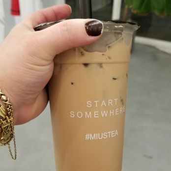 Miu's Tea - Mil Tea w coffee jelly - Bubble Tea Near Me - South Miami, Florida Miu's Tea - Mil Tea w coffee jelly - Bubble Tea Near Me - South Miami, Florida