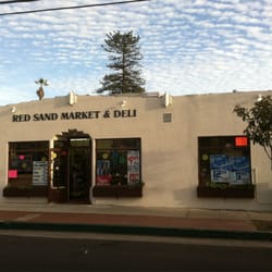 Red Sand Market and Deli - Can't miss it!