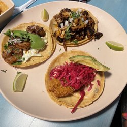 Tacology 201 - Mix & Match Street Tacos (Al Pastor, Shrimp, Fish)