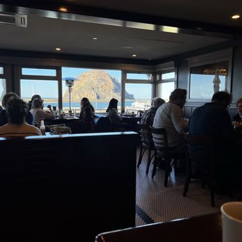 Dorn's Original Breakers Cafe - The view from our table at Dorn's in Morro Bay, California - Seafood Near Me - Morro Bay, California