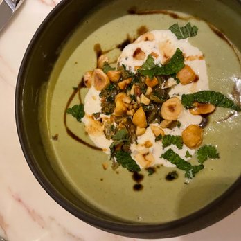 Magdalena A Maryland Bistro - Asparagus soup - New American Near Me - Baltimore, Maryland