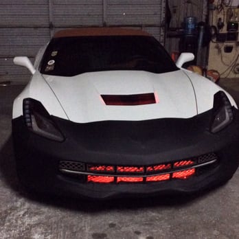 D'Amicos Auto Body - C7 Corvette Under Light kit installed - Body Shops Near Me - Port Charlotte, Florida D'Amicos Auto Body - C7 Corvette Under Light kit installed - Body Shops Near Me - Port Charlotte, Florida