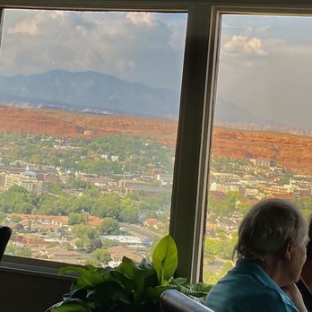 Cliffside Restaurant - View of St. George and the red rocks - American Near Me - St George, Utah Cliffside Restaurant - View of St. George and the red rocks - American Near Me - St George, Utah