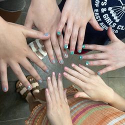 Continental School of Beauty - Gel manis for my daughter and her friends - only $22 each and they loved the hand massage