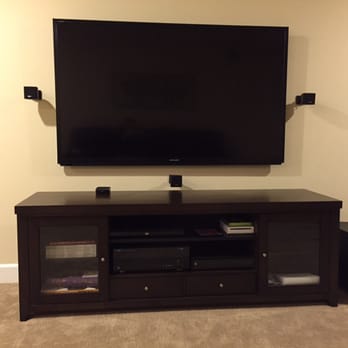 Custom Plasma Install - Wall mounted TV and speakers with wires hidden. Thanks Paul and Cary! - Home Theatre Installation Near Me - Orlando, Florida Custom Plasma Install - Wall mounted TV and speakers with wires hidden. Thanks Paul and Cary! - Home Theatre Installation Near Me - Orlando, Florida