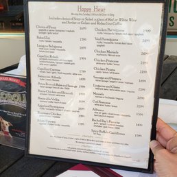 Happy hour menu Happy hour menu