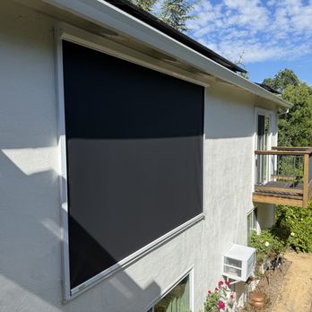 European Rolling Shutters - Screen down. - Shades & Blinds Near Me - San Jose, California European Rolling Shutters - Screen down. - Shades & Blinds Near Me - San Jose, California