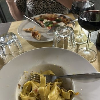Pro Loco Pinciano - Margarita pizza and pork rage tagliatelle. Unforgettable tiramisu. - Pizza Near Me - Rome, RM Pro Loco Pinciano - Margarita pizza and pork rage tagliatelle. Unforgettable tiramisu. - Pizza Near Me - Rome, RM