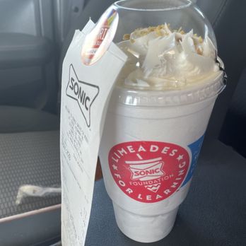 Sonic Drive-In - Cheesecake Milkshake - Fast Food Near Me - Luling, Louisiana