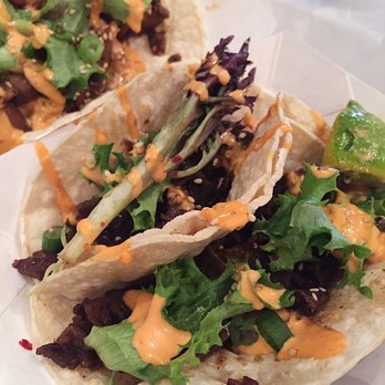 Seoul Taco - Bulgogi seal tacos ($2.50 each) - Korean Near Me - Chicago, Illinois Seoul Taco - Bulgogi seal tacos ($2.50 each) - Korean Near Me - Chicago, Illinois