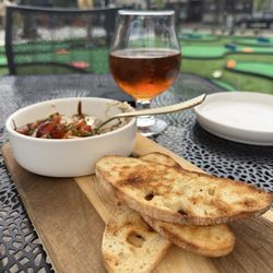 Birdie Bar - Baked goat cheese