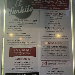 a menu for a mexican restaurant a menu for a mexican restaurant