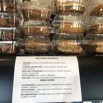 The Big Greek Cafe - Dessert Options to Go! - Greek Near Me - Laurel, Maryland The Big Greek Cafe - Dessert Options to Go! - Greek Near Me - Laurel, Maryland