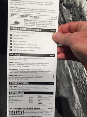 Menu photo 5 &pizza Washington, DC, DC Menu photo 5 &pizza Washington, DC, DC
