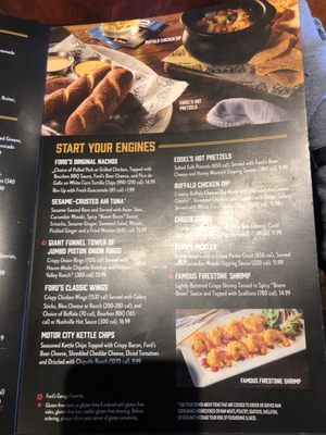 Menu photo 6 Ford's Garage Utica Utica, MI Menu photo 6 Ford's Garage Utica Utica, MI