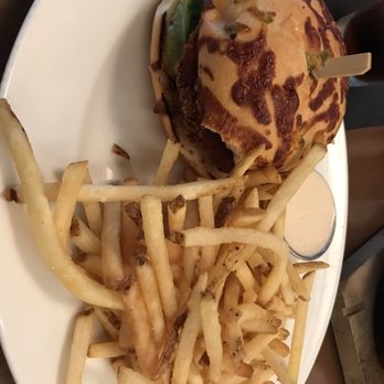 Corner Restaurant - Fried chicken sandwich - Bars Near Me - Austin, Texas