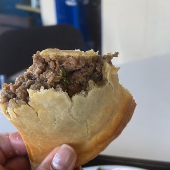 Sergio's Empanadas - Beef Empanada don't miss their chimichurri sauce!! - Empanadas Near Me - Laguna Beach, California Sergio's Empanadas - Beef Empanada don't miss their chimichurri sauce!! - Empanadas Near Me - Laguna Beach, California