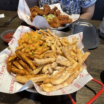 1981 K Chicken - The fries combo + half order of the boneless chicken breast. - Korean Near Me - Overland Park, Kansas 1981 K Chicken - The fries combo + half order of the boneless chicken breast. - Korean Near Me - Overland Park, Kansas