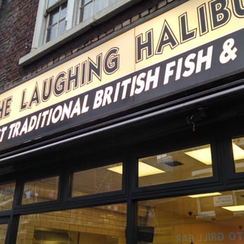 Laughing Halibut - Front of restaurant - Fish & Chips Near Me - London, XGL Laughing Halibut - Front of restaurant - Fish & Chips Near Me - London, XGL