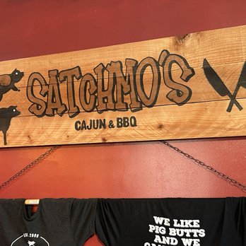 Satchmo's - Indoor sign - Cajun/Creole Near Me - Flagstaff, Arizona