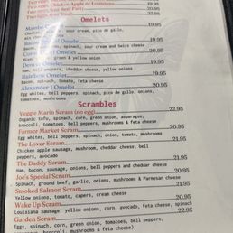 Menu Menu