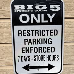 Parkig sign