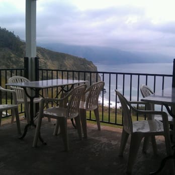 Lucia Lodge - view from our indoor table - Bed & Breakfast Near Me - Big Sur, California Lucia Lodge - view from our indoor table - Bed & Breakfast Near Me - Big Sur, California