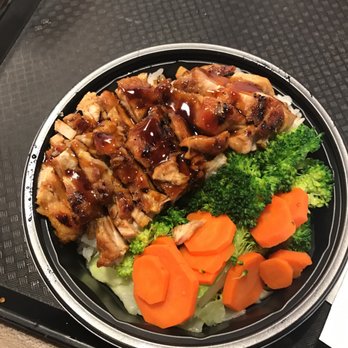 WaBa Grill - Their chicken and brown rice with vegetables - Asian Fusion Near Me - Avondale, Arizona WaBa Grill - Their chicken and brown rice with vegetables - Asian Fusion Near Me - Avondale, Arizona