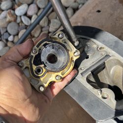 No impeller left after coming back from repair shop.