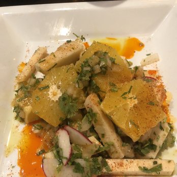 Los Sombreros - Jicama and orange salad - Mexican Near Me - Mesa, Arizona