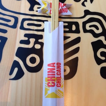 China Chilcano - Chopstick with holder - Peruvian Near Me - Washington, DC, District of Columbia