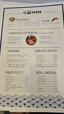 Menu photo 2 Gohan Sushi Milpitas, CA Menu photo 2 Gohan Sushi Milpitas, CA